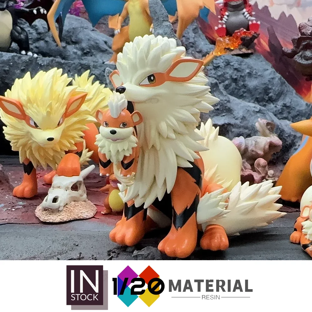 

[In Stock]1/20 Resin Scale World [AU] - Growlithe & Arcanine