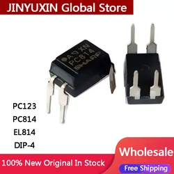 10PCS New PC123 PC814 PC815 PC816 PC817 EL814 DIP-4 IC Chip In Stock Wholesale