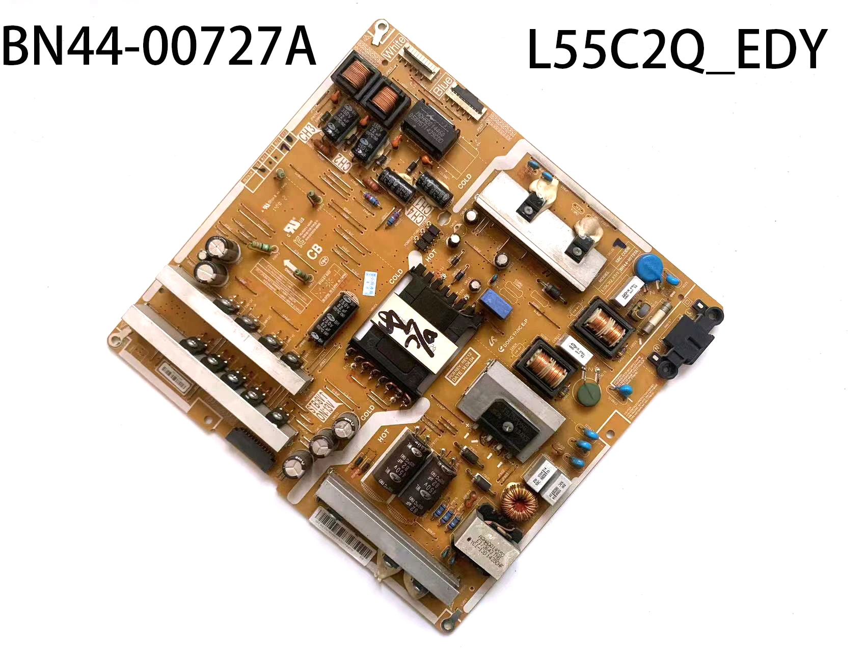 Genuine BN44-00727A L55C2Q_EDY Power Supply Board is for UE55H8090SVXZG UE55H6850AWXXC UE55H6800AWXXN UE48H8000ST UE55H6800AYXZT