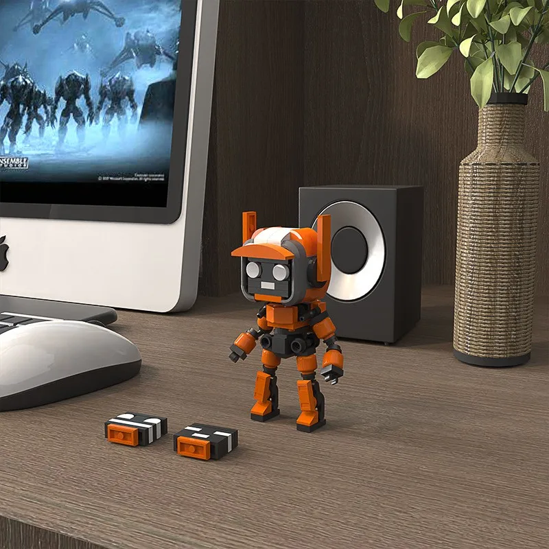 

Тема фильма, креативный MOC, умный робот будущего K-VRC, модель строительных блоков, фигурки, украшения, сделай сам, сборные игрушки, подарки