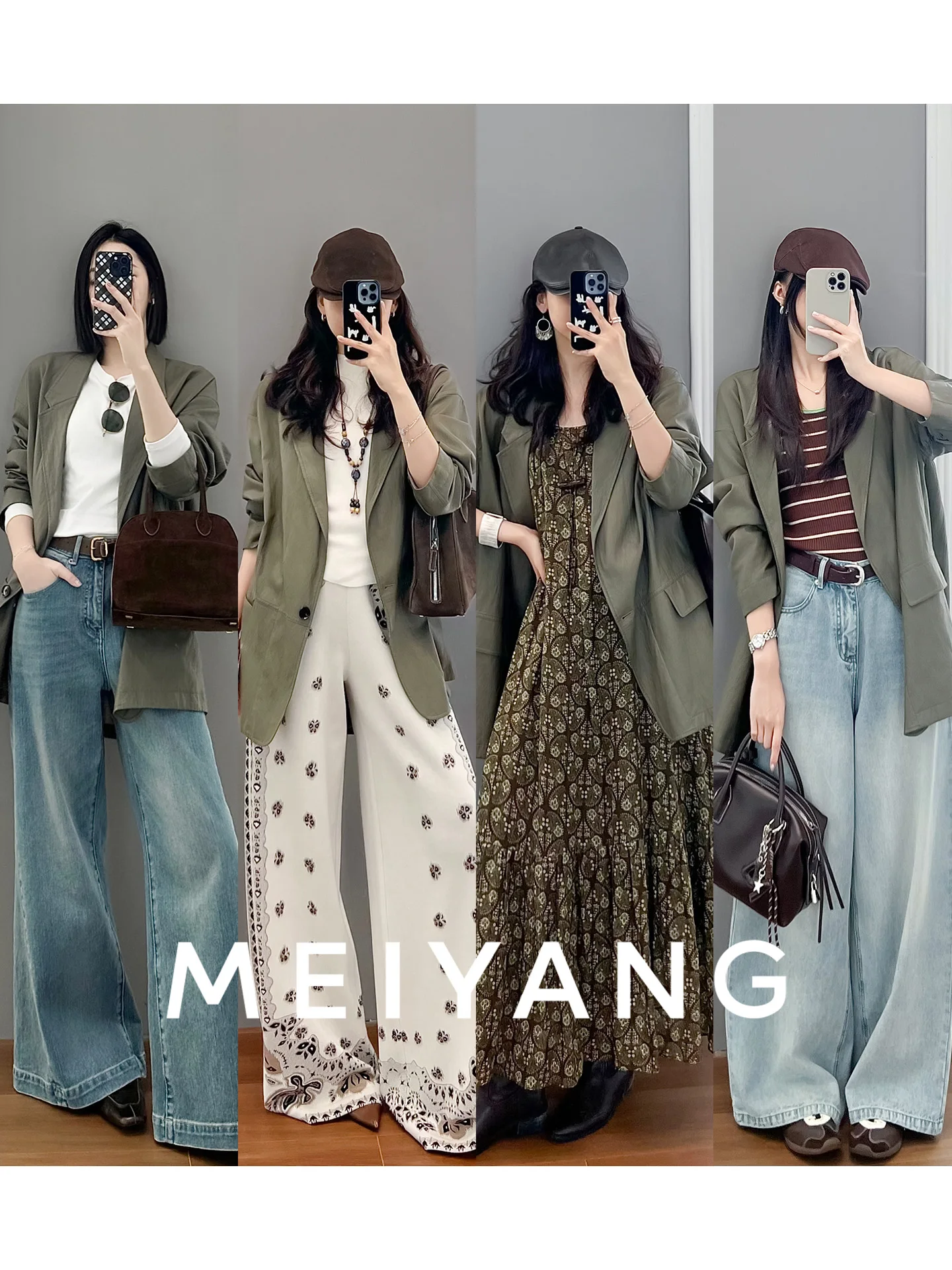 Bounce Protein Leather Jaet Metal Wire Folded Outerwear Light Experience Street Sle Loose Fit Long Sve PU Leather Coat