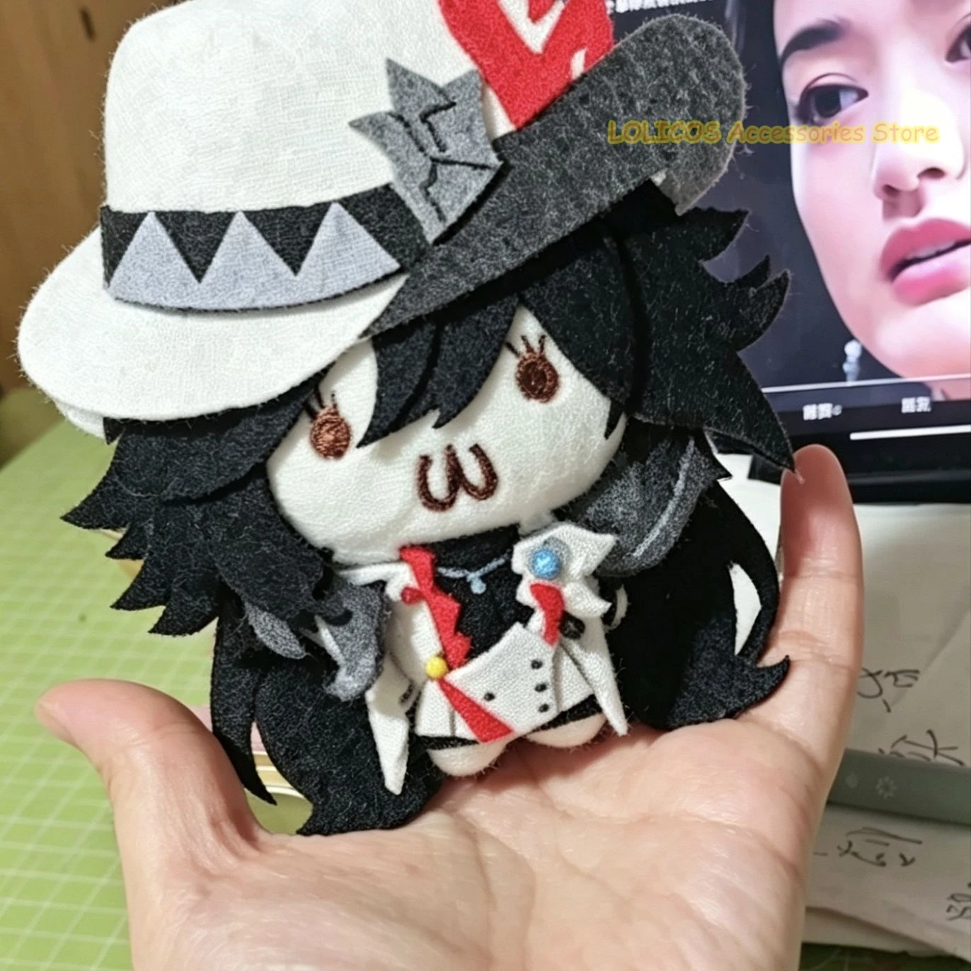 Muñeco de Peluche Hecho a Mano, Anime Honkai: Star Rail, Castorice, Phainon, Ashveil, Juguete de Peluche, Llavero, Colgante Decorativo, Regalo de Cumpleaños para Niña