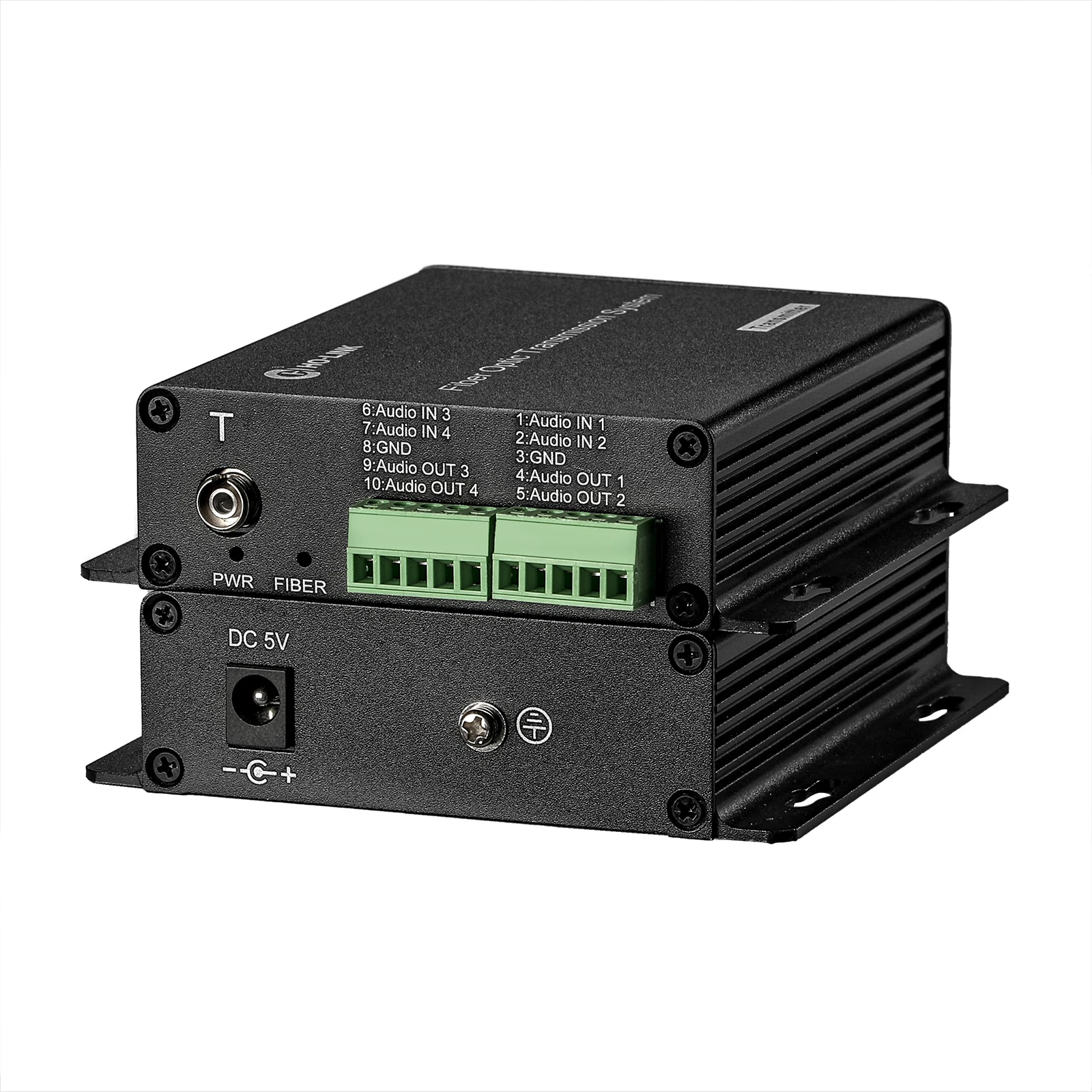 

Audio Fiber Media Converter Single-mode Fiber Optic Transceiver