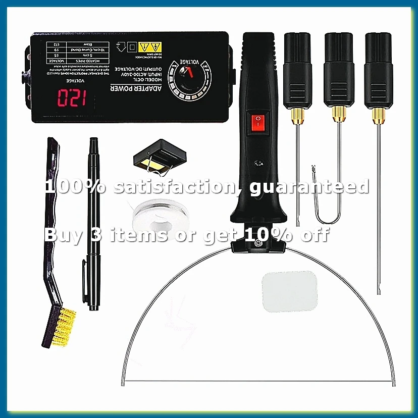 Hot Wire Foam Cutter Kit 4 in 1 Foam Cutting Set with Electric Carving Tool and Transformer Adapter US Plug-A26I