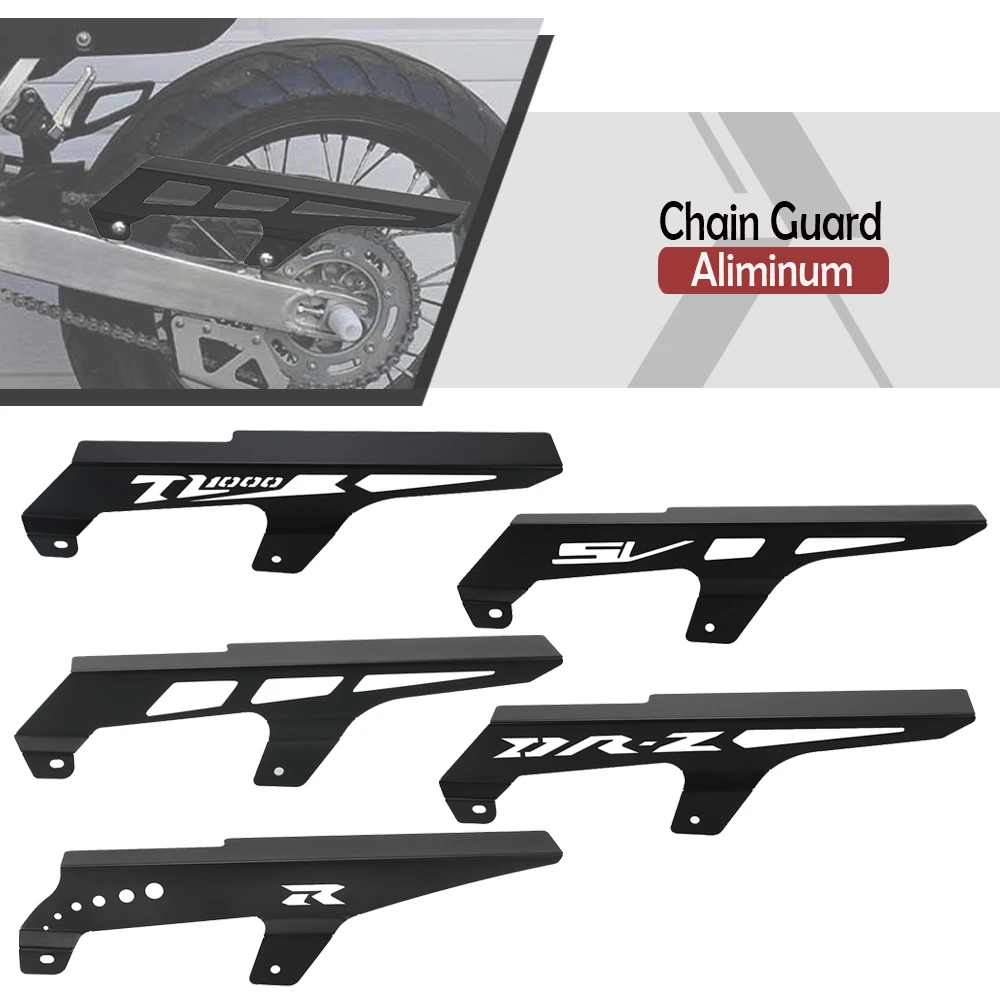 

For Suzuki DR-Z DRZ400 S/SM/E V-STROM 1000 DL1000 SV1000/S Motorcycle CNC Aluminum Chain Cover Rear Sprocket Chain Belt Guard