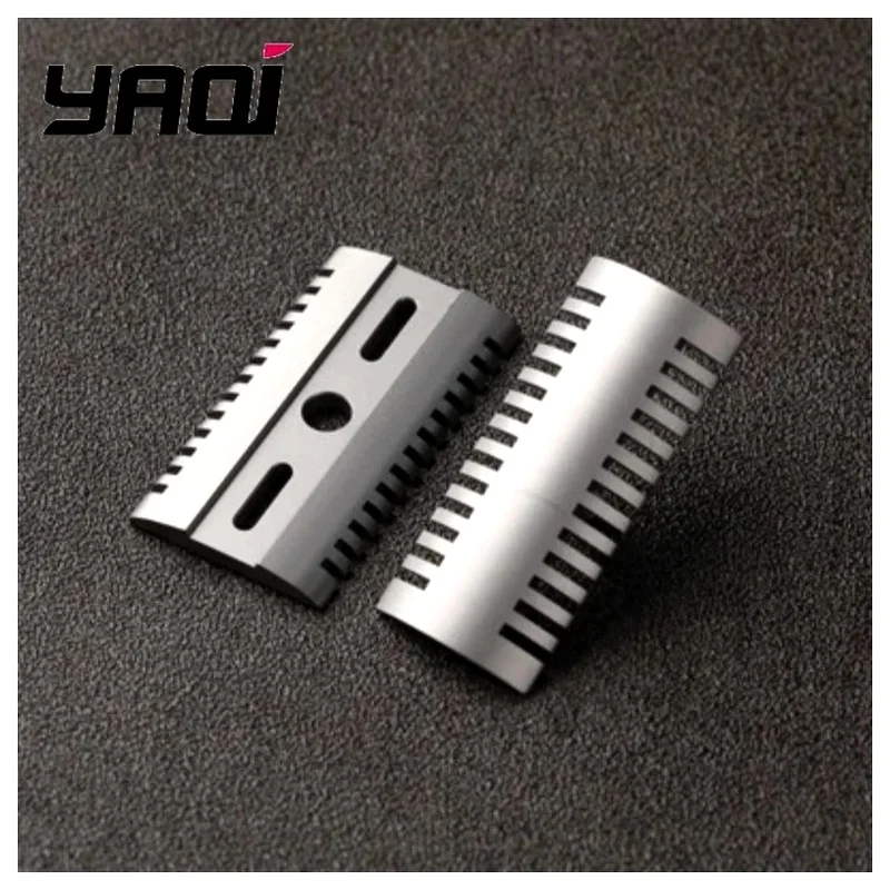 Yaqi Titanium Mellon Safety Razor Head Wet Shaving Tool for Men Best Gift Men Shaving Razor Products