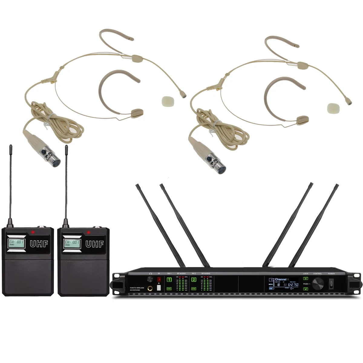 고급 AD4D 헤드셋 무선 마이크 디지털 시스템 ADX1 벨트팩 SM28 베이지 강력한 헤드마이크 노래방 보컬 고품질 마이크