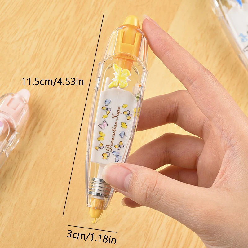 5pcs Cute DIY Patterned Decorative Design Correction Tape - Perfect for Decorating Diaries and School Supplies