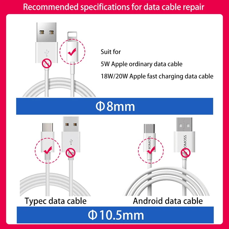1~10m 4:1 Heat Shrink Tube 4 6 8 12 16 20 24 40 52mm Adhesive Lined Sleeve Wrap with Glue Dual Wall Tubing For Data Cable Repair