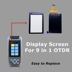 Original NOVKER NK3200 NK3200F NK3200S NK3200D Ftth Fiber Optic Display Screen LCD Panel Replacement Spares For 9 in 1 OTDR