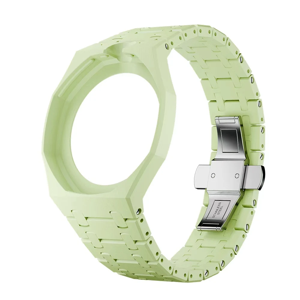 2026 Bio-Materiaal Upgrade Set voor Swatch X AP Royal POP Bio-Based Horlogekast + Band Converteert Zakhorloge tot Polshorloge