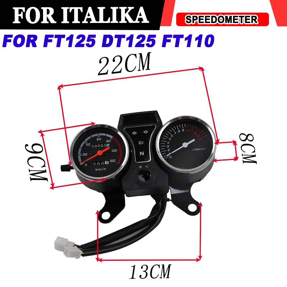 

For Italika FT125 Ft 125 Dt125 For Honda FORZA 125 Motorcycle Speedometer Dashboard Meter Gauge Tachometer Odometer Instrument