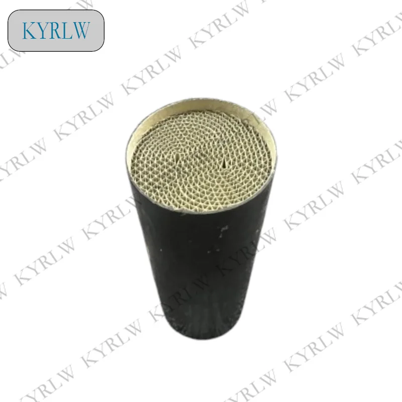 Katalis Sepeda Motor Kualitas Tinggi 45*120Mm Euro3/4/5/6 Sistem Pembuangan Katalis Sepeda Motor Sepeda Motor Logam