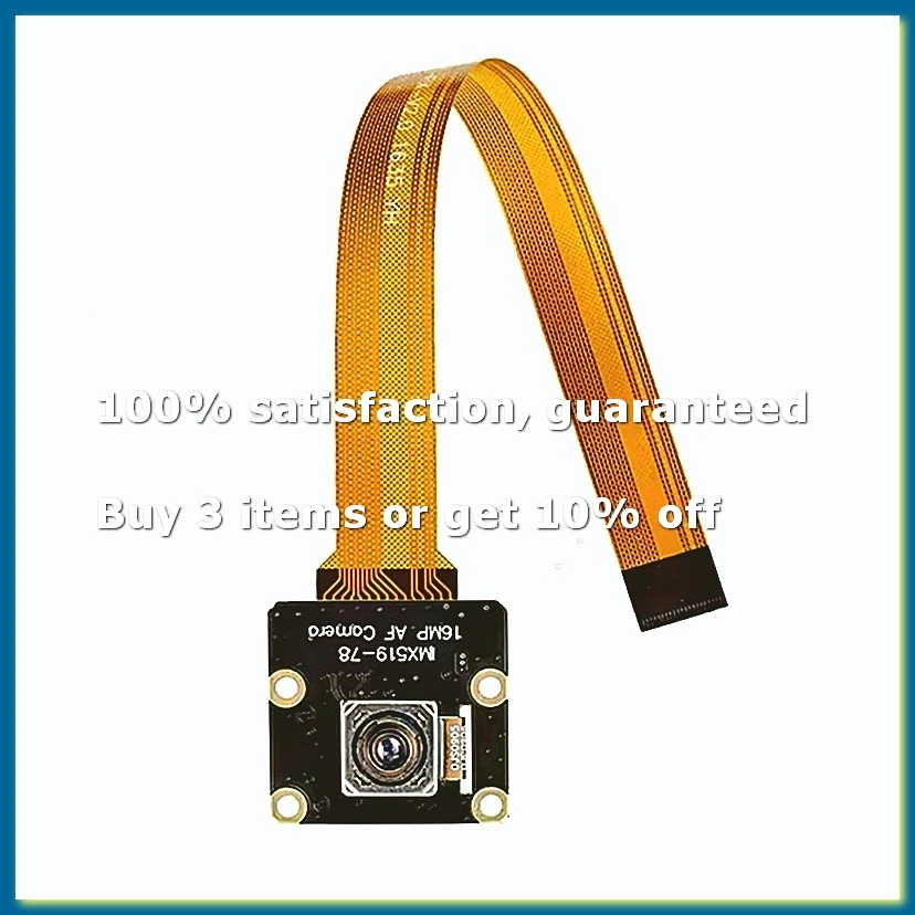 For 5 16MP AF Camera Auto Focus IMX519-78 4656x3496 High-Resolution Industrial Grade Camera Modules-DT30