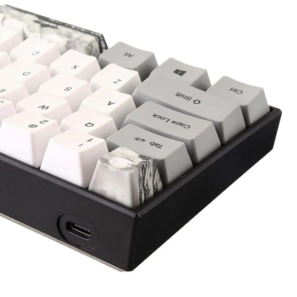 72 Keys Chinese Ink Painting Keycap Set OEM Profile PBT Sublimation Keycaps for 60% Anne pro 2 Royal Kludge  Mechanical Keyboard