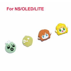 Thumb grips For Switch oled The Legend of Zelda Joystick cap Oled/lite Soft Silicone Rocker Hat NS button caps
