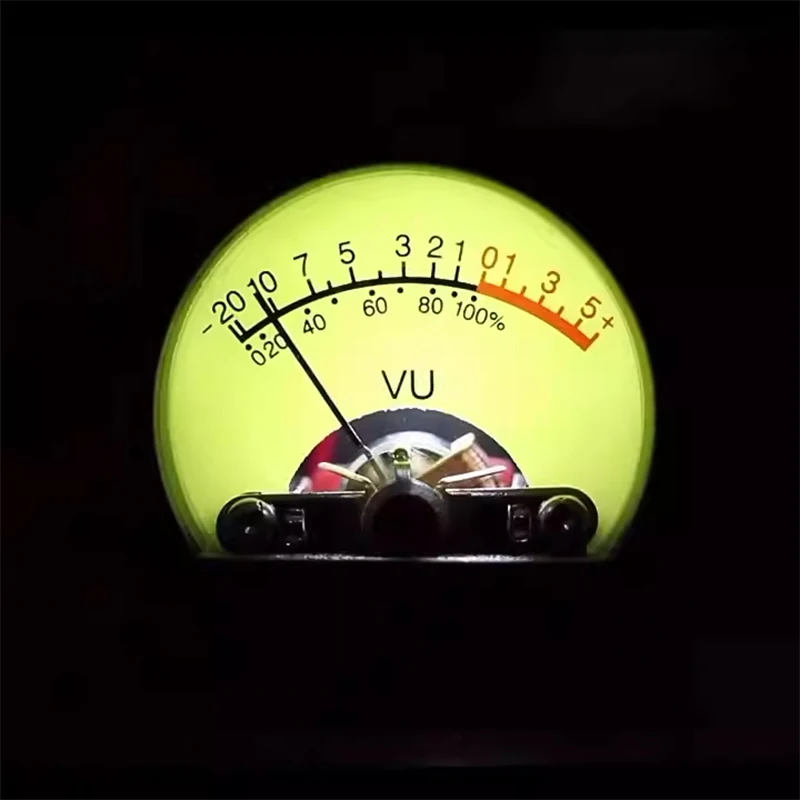 Misuratore di livello Audio ad alta precisione da 35mm/DB/ VU per amplificatore a tubo elettronico Radio Hifi altoparlante Stereo domestico con retroilluminazione