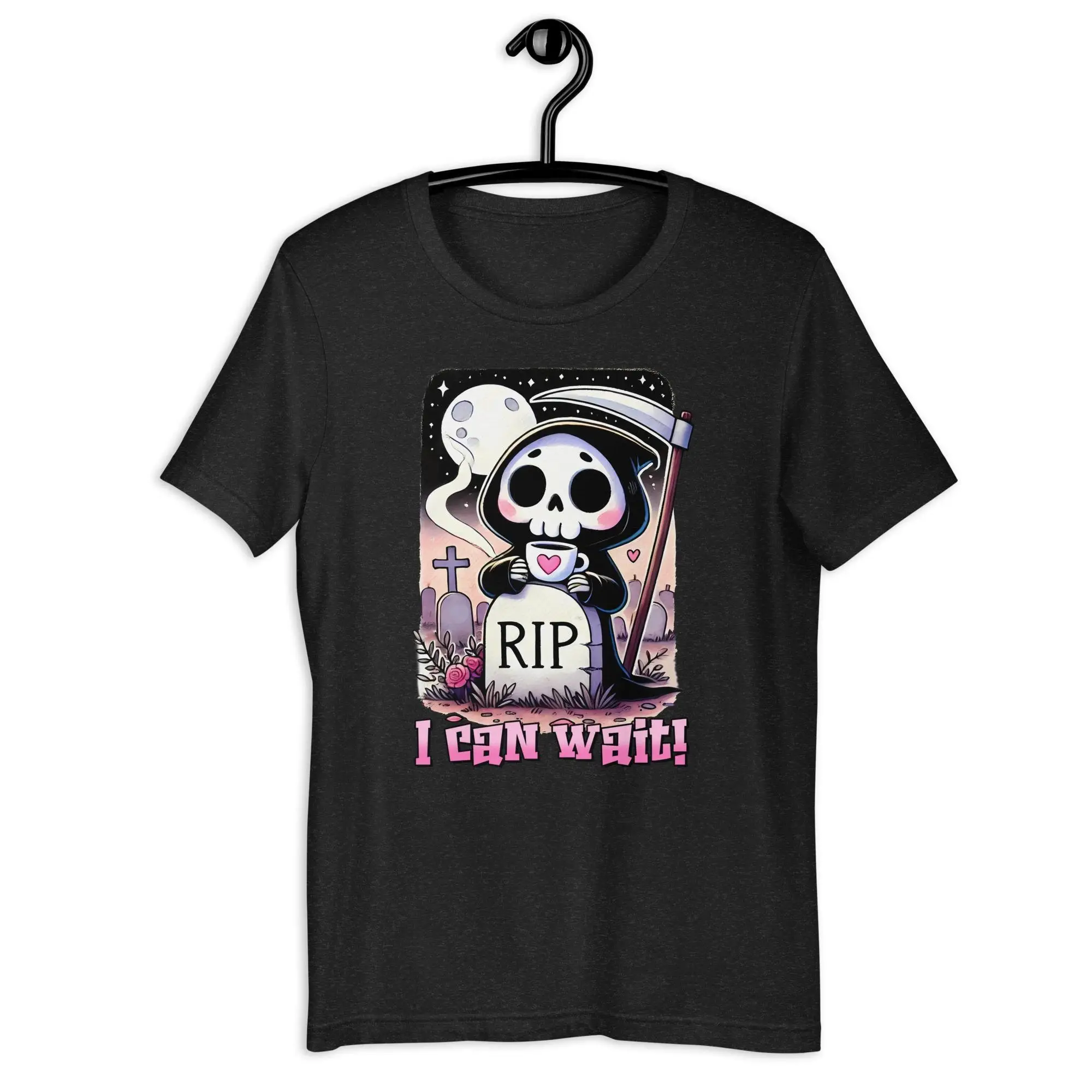 

Футболка I Can Wait Halloween Reaper Rip