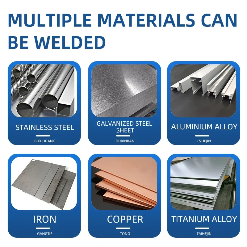 Saldatrice portatile 800W 1200W 1500W Saldatrice portatile con raffreddamento a vento IN ACCIAIO INOSSIDABILE FERRO Rame Saldatore portatile per metallo