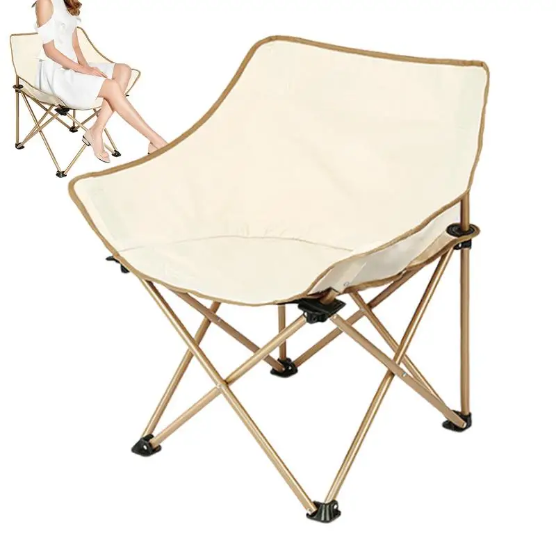 

Foldable Moon Chair Foldable Compact Backpacking Portable Chair Foldable Chair Lawn Chairs Folding For Festivals Tailgates