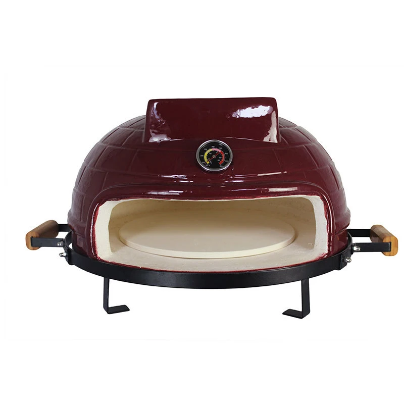 فرن بيتزا سيراميك بيتزا كرافت بيتزا برونتو فرن بيتزا خارجي، خفيف الوزن، محمول وآمن على أي سطح