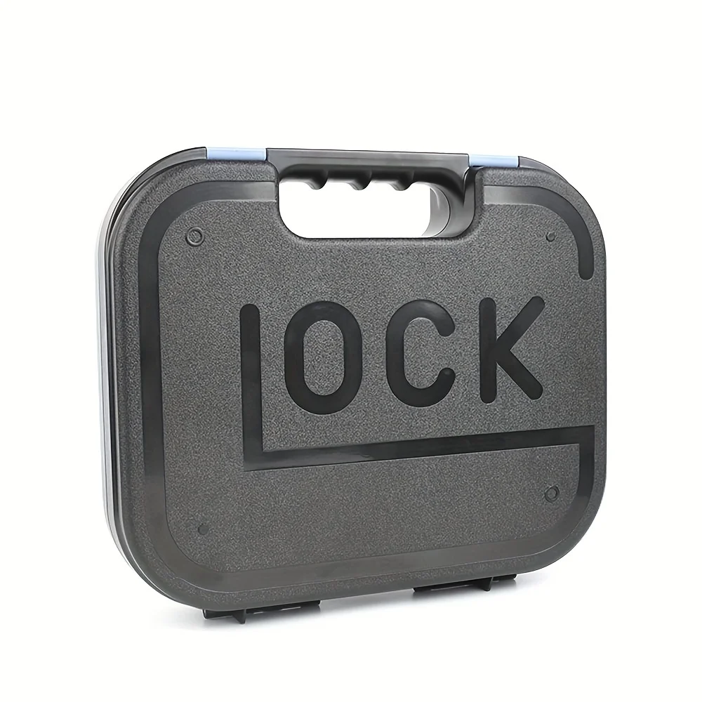 Glock ABS Pistol Case Tactical Hard Gun Case Padded Foam Lining For Hunting