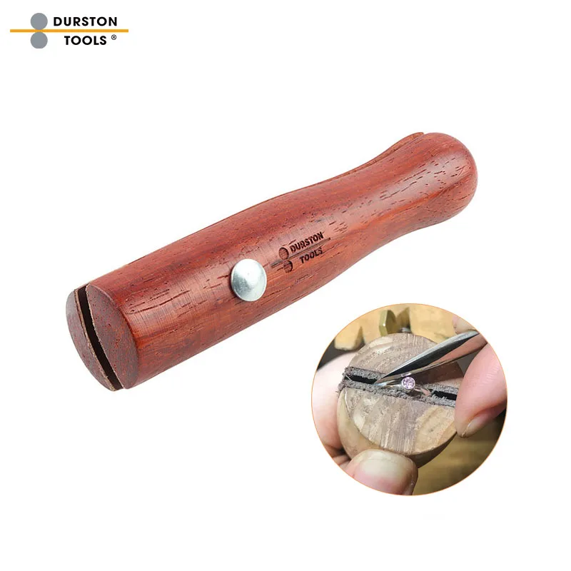 

Зажим для кольца Durston, инструмент для полировки ювелирных изделий, высококачественный держатель для колец из твердой древесины падака