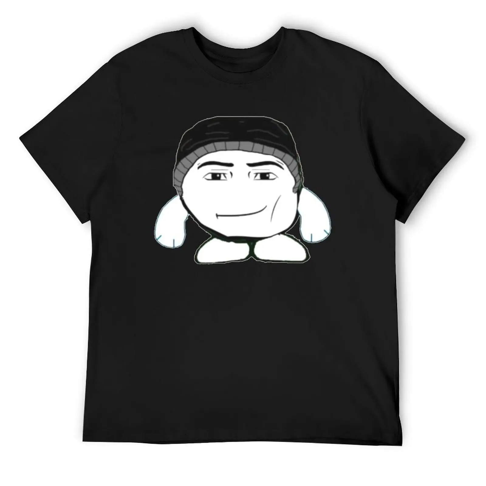 

THE SHORT MAN FACE T-Shirt Short sleeve tee vintage t shirts graphic tee shirt plain white t shirts men