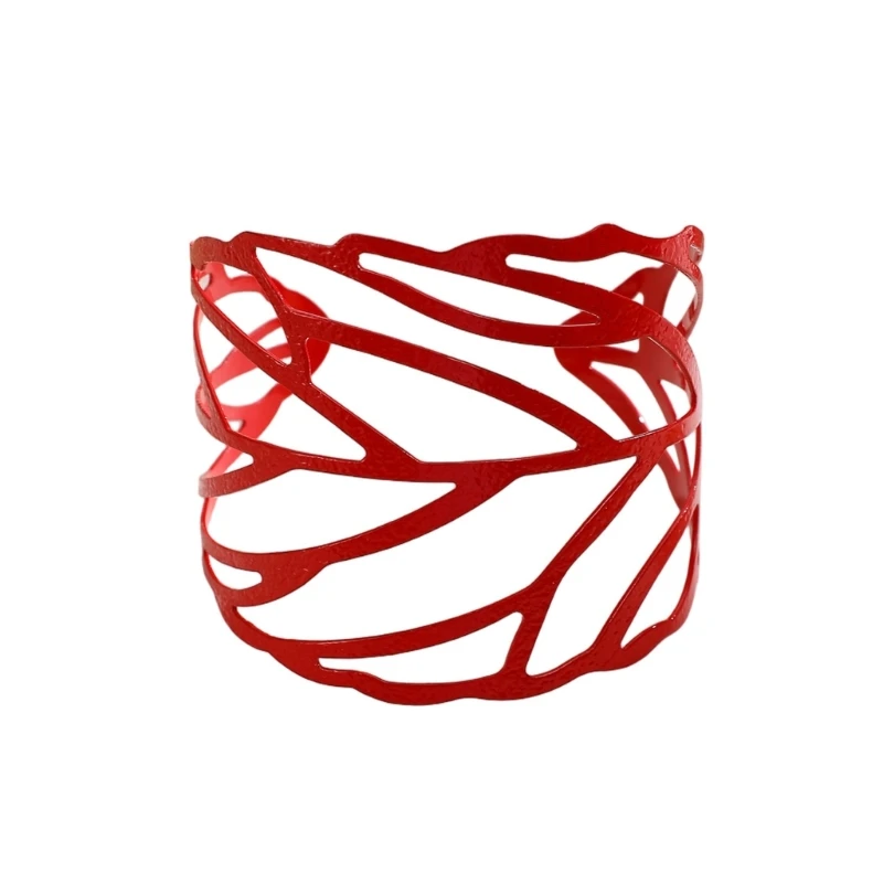 Unique Colorful Retro Openwork Bangle Unique Handmade Bracelet Jewelry Piece