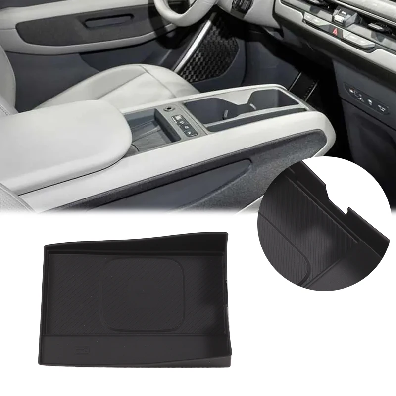 

For Kia EV9 2024-2025 Automotive Control Wireless Charging Protection Pad Silicone Automotive Modification Accessories