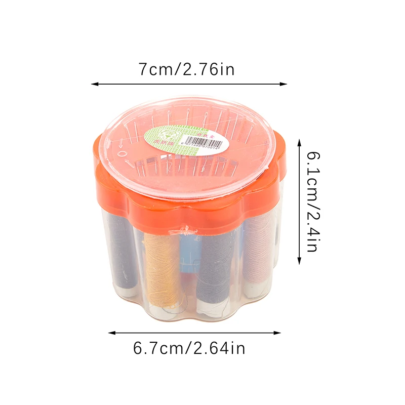 Needle And Thread Box Essential Durable Portable Versatile Home Sewing Needle And Thread Set Embroidery Accessories