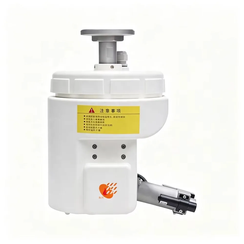 Ceiling mounted intelligent fire observation system for warehouse, airport, and hangar fire safety