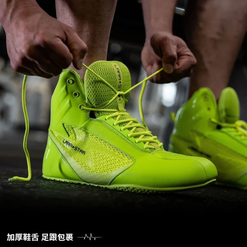 Original Brand Unisex Weight Lifting Shoes Top Quality Squat Hard Pull Shoes Anti-Slippery Gym Training Shoes Wearable Sneakers