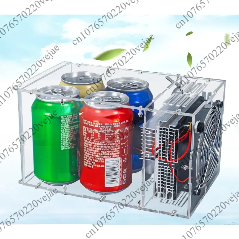 

Mini Refrigerator DIY Electronic Kit Semiconductor Refrigeration Power Supply Mini Chiller Cooling System
