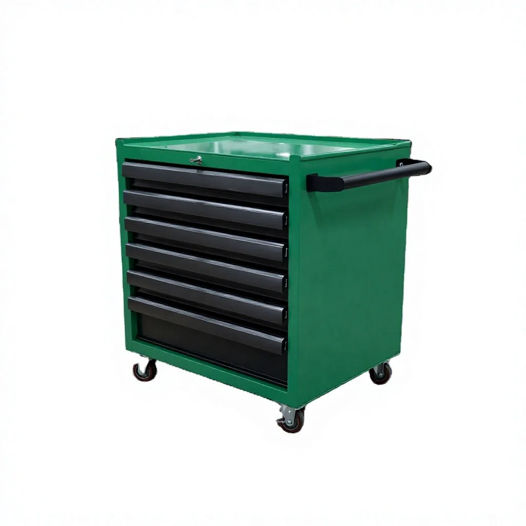 a forCustomizable SPCC Steel Cabinet Mobile Storage Trolley with Keyed Locking System 705x305x790mm 150kg Load Capacity