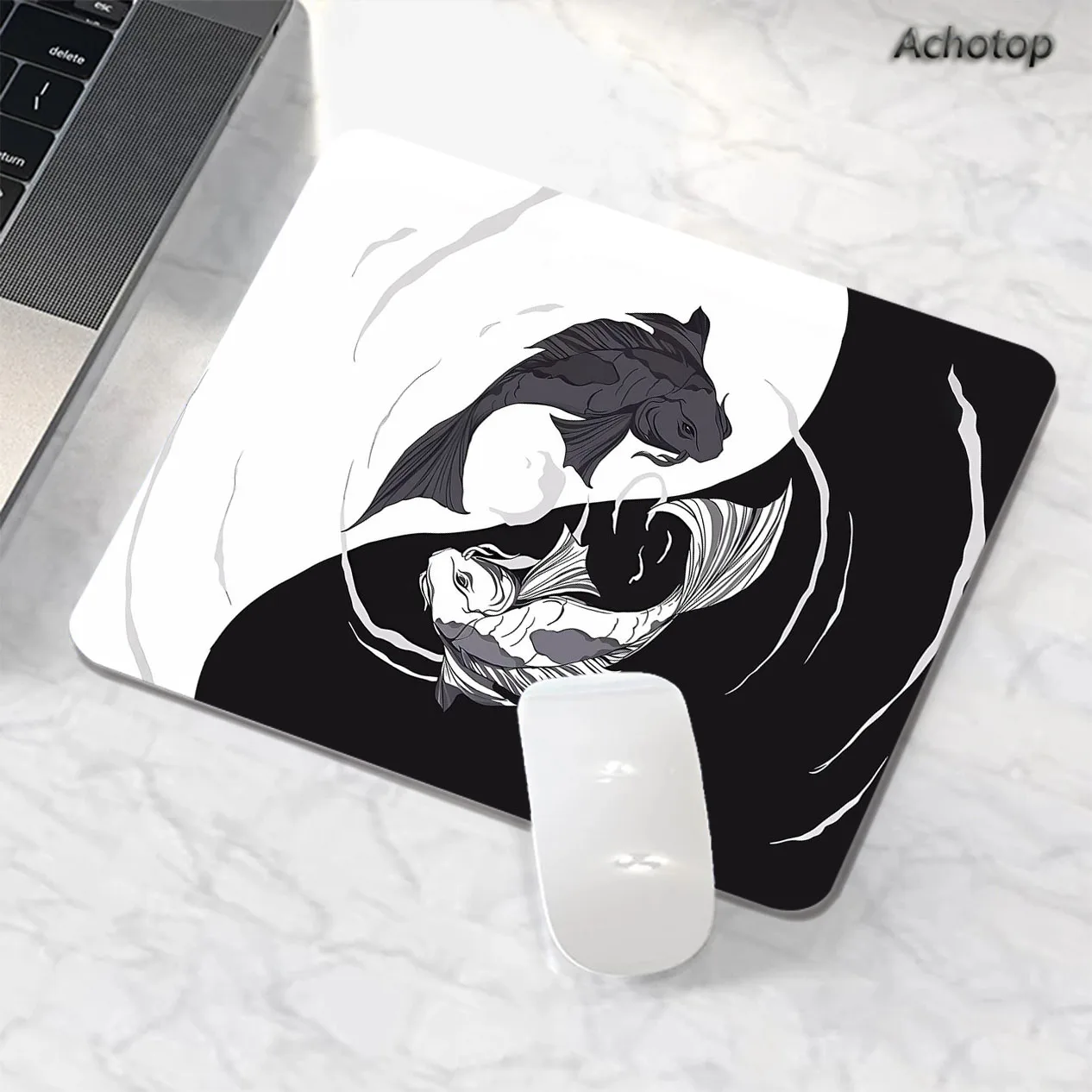 

Japanese Style Koi Mouse Pad Keyboard Mat Desktop Mousepad Rubber Gaming Small Gamers Decoracion Gamer PC Computer Mousepad