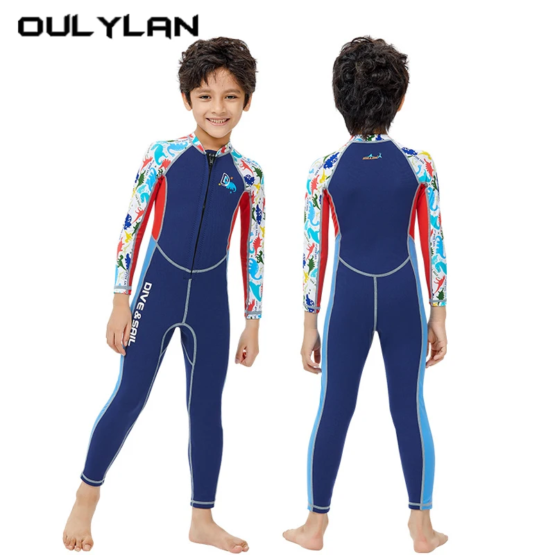 

2MM Neoprene Swimsuit Kids Wetsuit For Boys Girls Child Wet Suit For Sailing Scuba Snorkeling Kayak Cold Water Sports Underwater