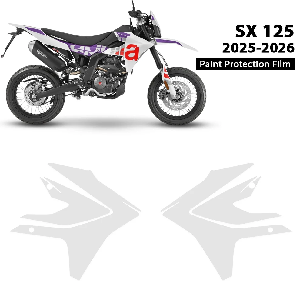 SX125 TPU Paint Protection Film For Aprilia SX 125 2025-2026 PPF Motorcycle Accessories Sticker Protective Transparent Bodykit