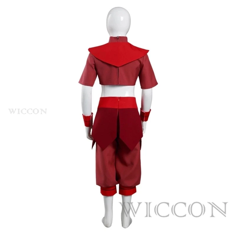 Avatar Anime Cosplay Costume, Ty Lee, le dernier maître de l'air, tenues d'Halloween et de carnaval