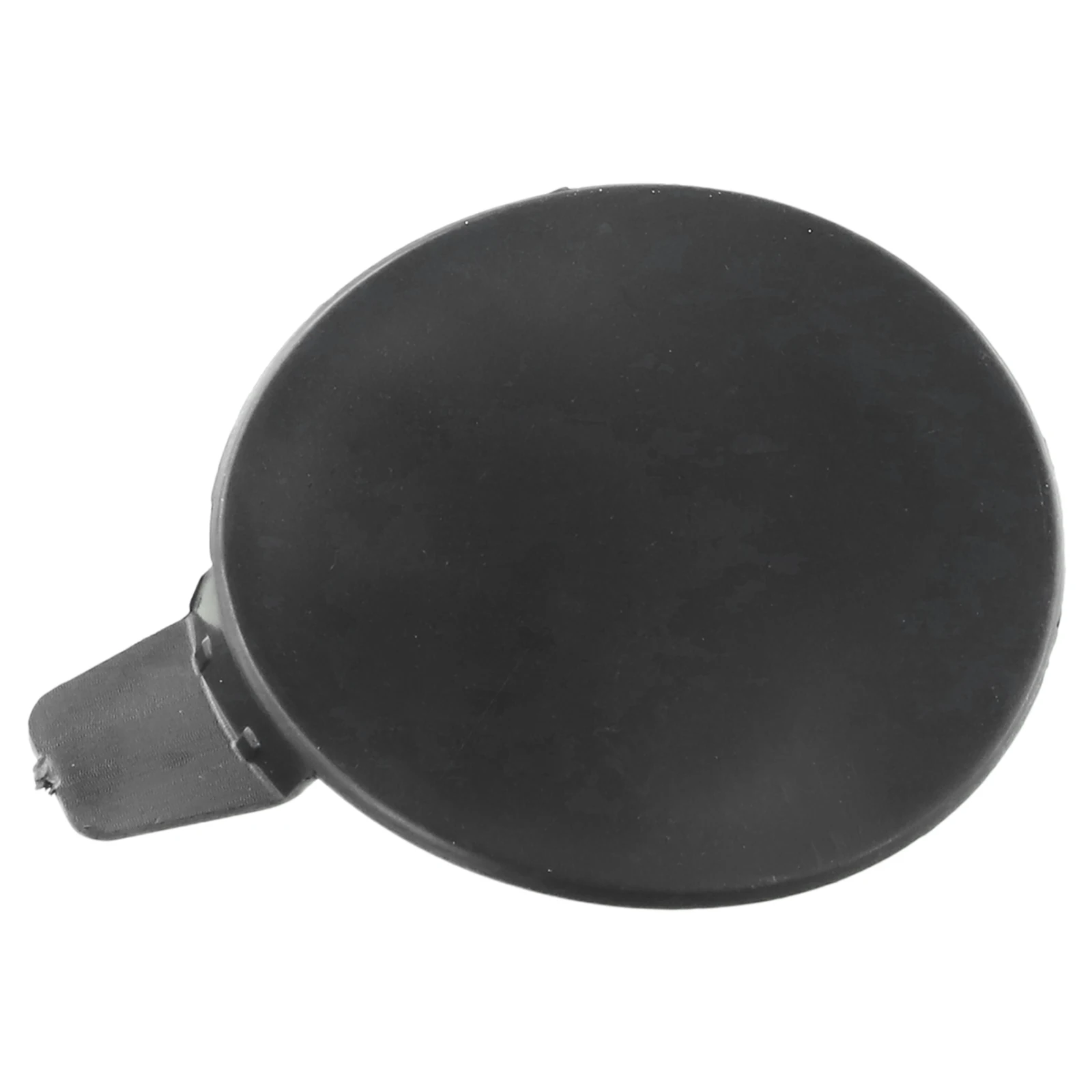 1pc Vehicle Front-Bumper Tow Hook Towing Eye Cover Black Plastic For Tesla Model Y 21-22 149374600A Exterior Parts Bumpers Cap