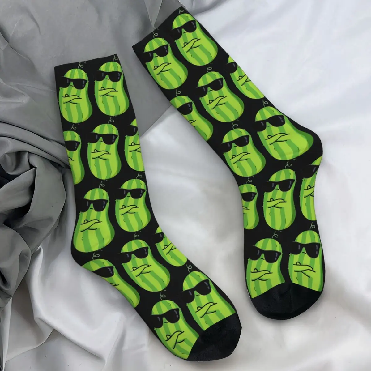 

Забавные носки с огурцами и овощами, осенние чулки, новинка, качественные носки для взрослых и мужчин, противоскользящие носки для скалолазания на заказ