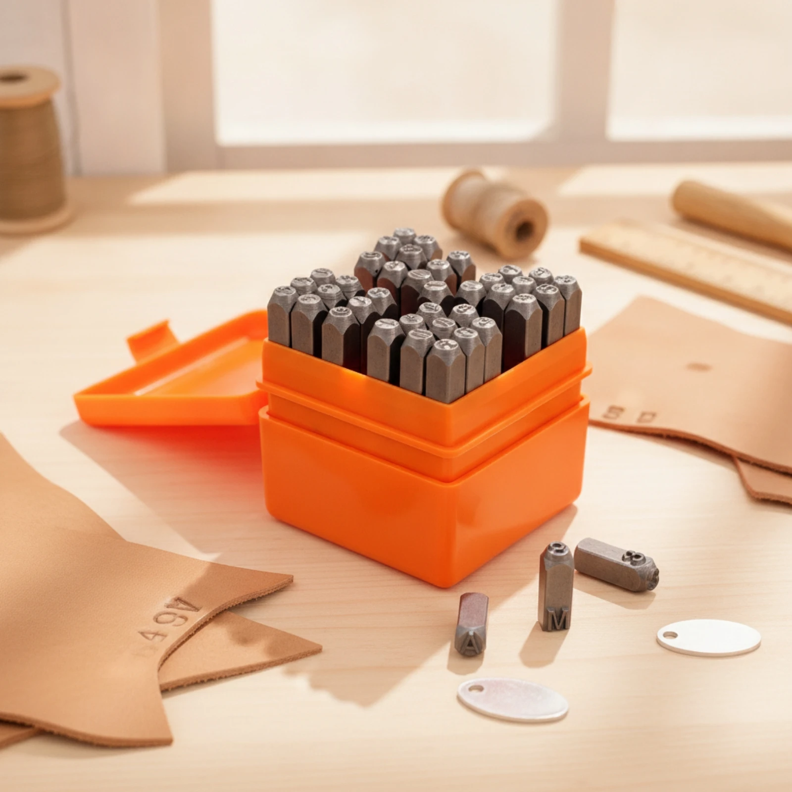 37-pieces-metal-stamp-punch-set-engraved-letter-and-number-stamps-number-and-letter-stamps-clear-tool-uppercase-for-crafters