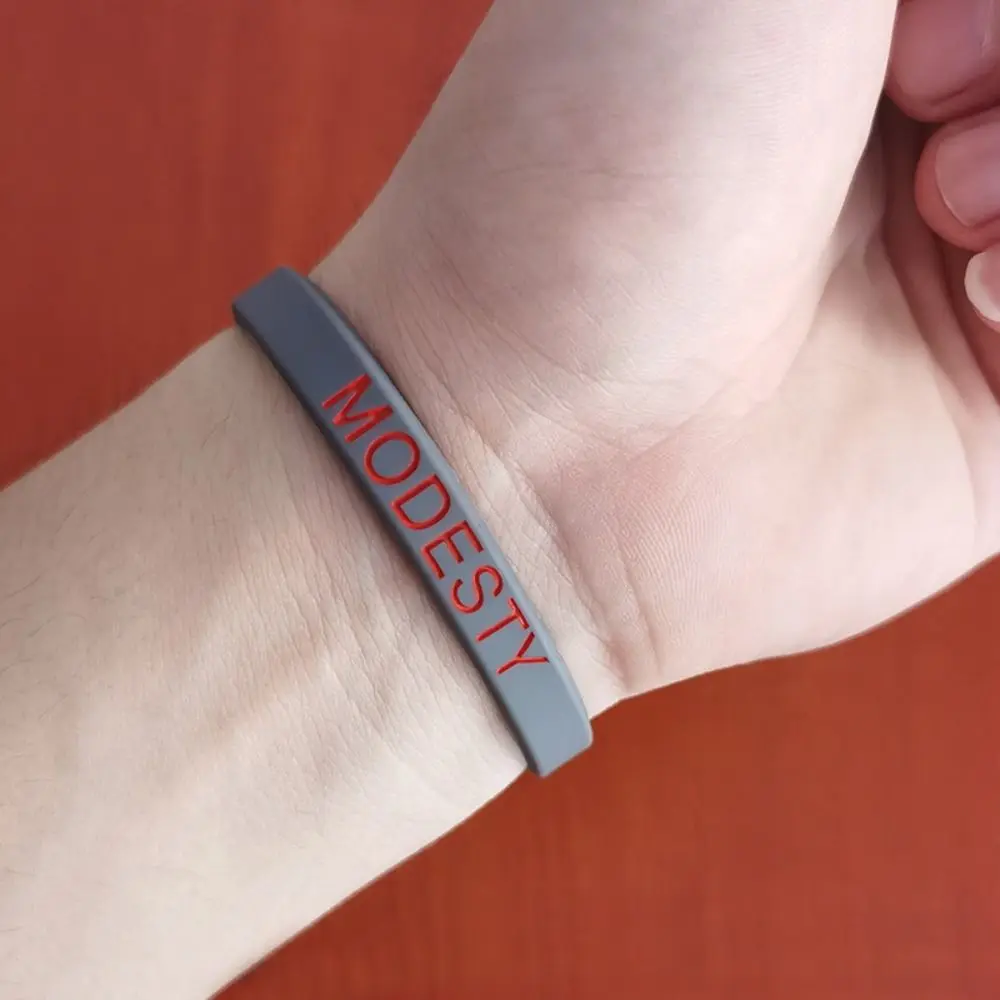 Hand Bands Fun Motivational Wristbands Printed Waterproof Inspirational Quotes Wrist Bands Jerwerly Luxury Charm