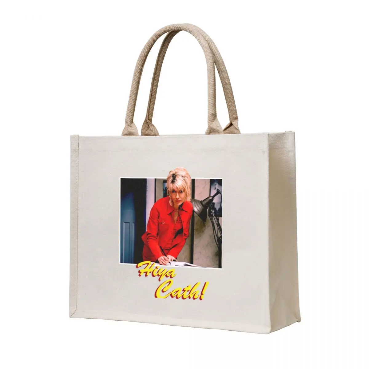 

Hiya Cath!_quot_ Nighty Night - Jill Tyrell Julia Davis Vintage Tote Bag canvas bags tote bag university reusable shopping bag