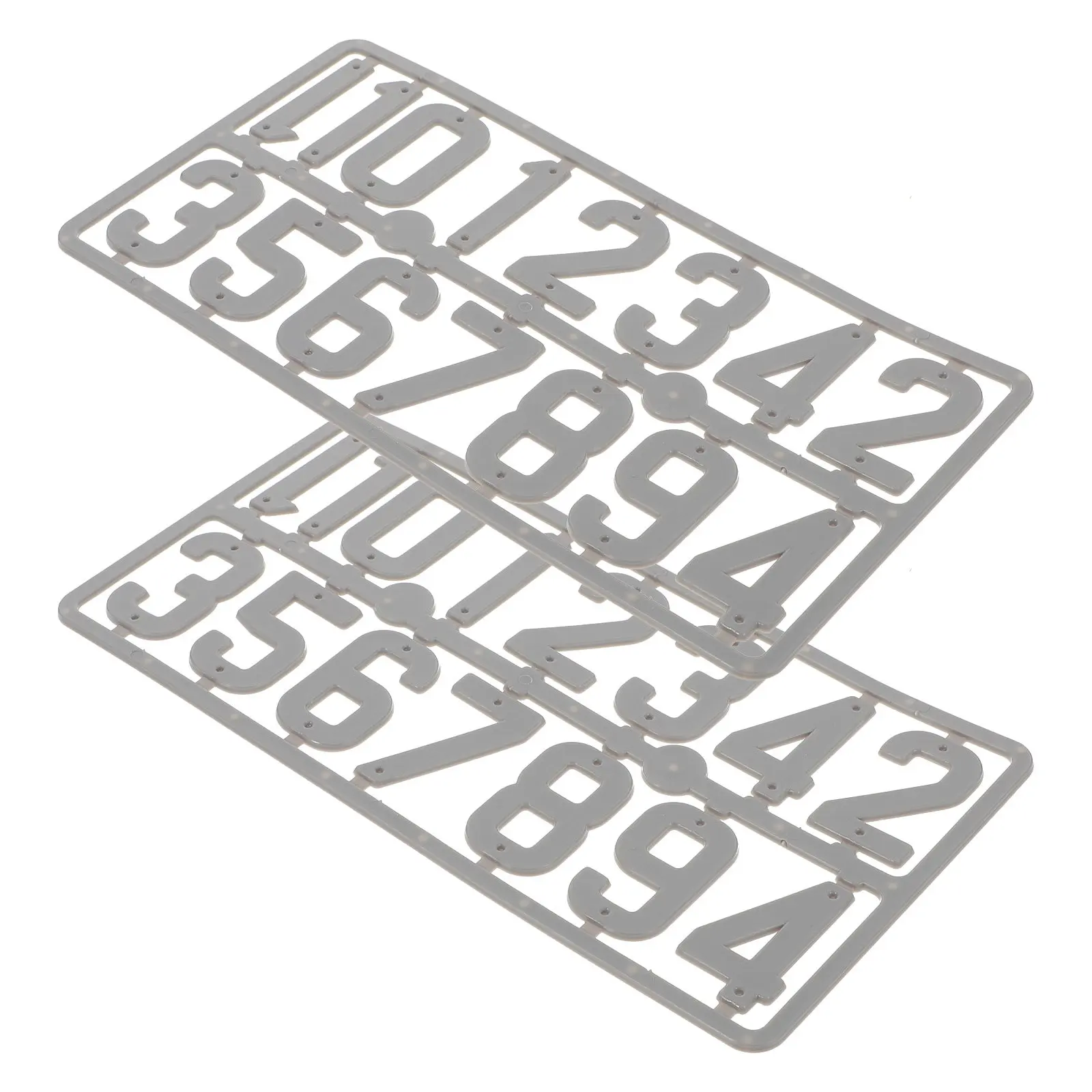 2Pcs Beehive Number Mark Plastic Beekeeping Box DIY Numbered Tags for Easy Hive Identification Quick Safe Labeling Apiculture