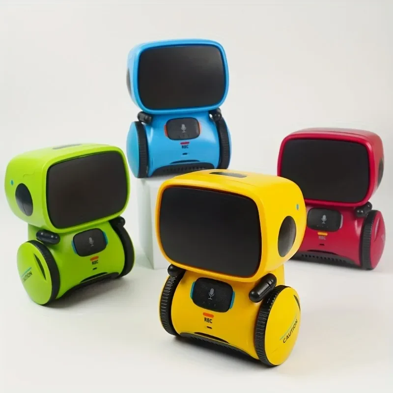Multiple Languages Smart Voice Interactive Robot Dialogue Touch Mini Robot Recording Voice Changing Children's Toy Christmas - Image 6