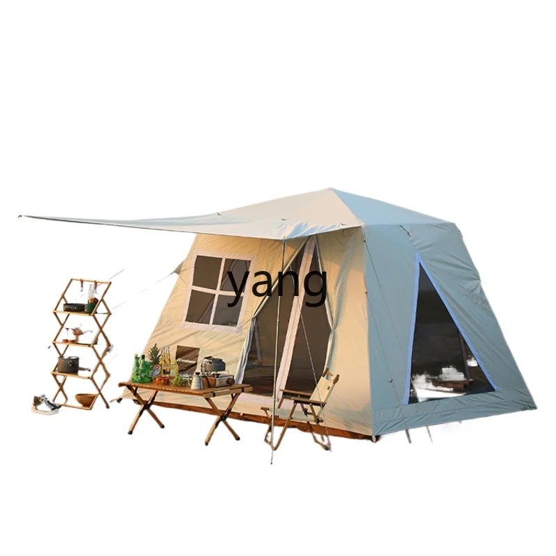 LXL Tent Outdoor Camping Overnight Camping Rainproof and Sun Protection Canopy Automatic Quickly Open