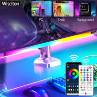 RGBIC monitor light Bar Bluetooth LED screen hanging light Music rhythm atmosphere Night light remote control Game Desk Lighting