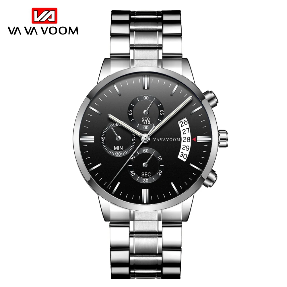 

2022 The Top Montre De Luxe Homme Luxurious Fashion Japanese Movement Calendar 3ATM Waterproof Quartz Men Watch Free Shipping