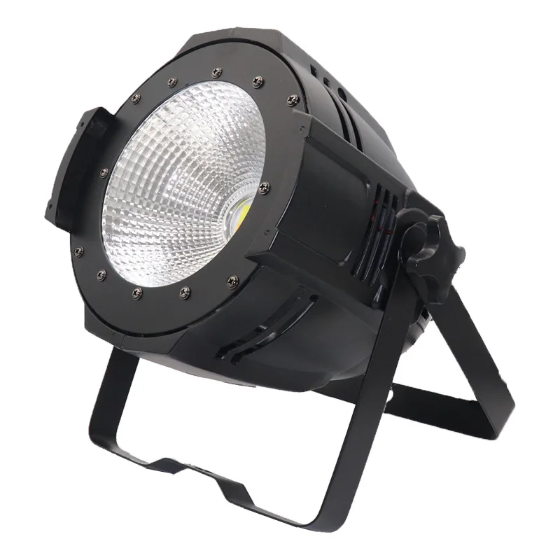 

100W200WCOB Par Light Светодиодный поверхностный светильник, прожектор, теплый белый, холодный белый, двухцветный, освещение комнаты для свадебных встреч